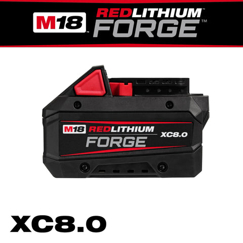 Image of Milwaukee 3670-20 Grinder with Free 48-11-1881 8ah Forge Battery