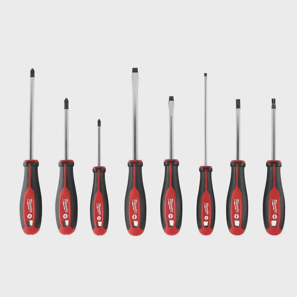 Milwaukee 8 Piece Screwdriver Set