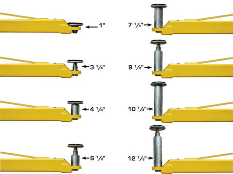 Image of Atlas Automotive Equipment Platinum PVL10 Lift w/ Extension Kit