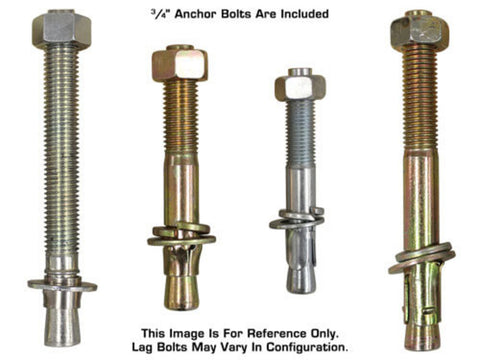 Image of Atlas BP10000X 10000 Pound Base Plate 2 Post Lift - Includes Shipping