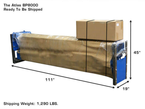 Image of Atlas BP8000 8000 Pound Base Plate Automotive Lift