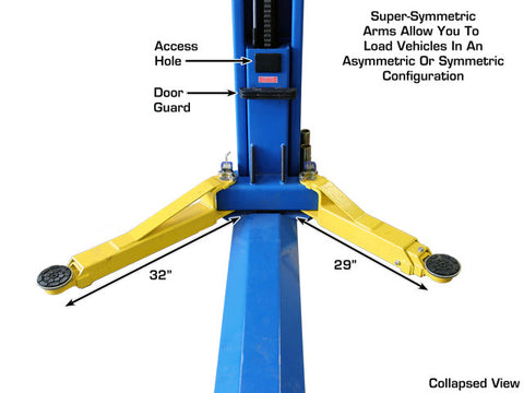 Image of Atlas BP8000 8000 Pound Base Plate Automotive Lift