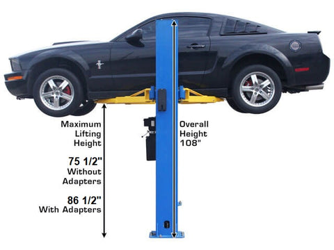 Image of Atlas BP8000 Base Plate Automotive with Lawnmower Adapter Combo