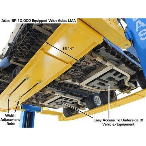 Image of Atlas BP8000 Base Plate Automotive with Lawnmower Adapter Combo