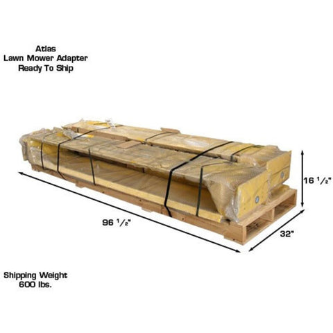 Image of Atlas BP8000 Base Plate Automotive with Lawnmower Adapter Combo