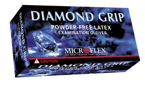 Ansell Microflex Diamond Grip Disposable Gloves - Medium