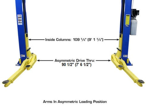 Image of Atlas PRO-9D 9000 Pound Overhead 2 Post Automotive Lift