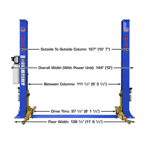 Image of Atlas Platinum 9000 Pound Base Plate Lift ALI Certified