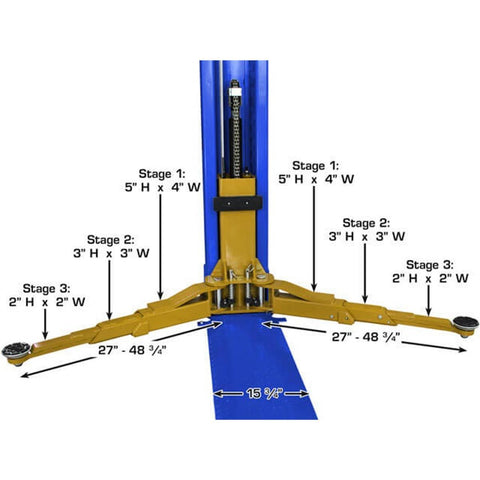 Image of Atlas Platinum 9000 Pound Base Plate Lift ALI Certified