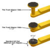 Image of Atlas 9KBPX 9000 Pound Base Plate Automotive Lift