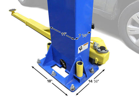 Image of Atlas PRO-9D 9000 Pound Overhead 2 Post Automotive Lift