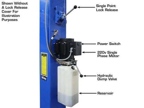 Image of Atlas PRO-9D 9000 Pound Overhead 2 Post Automotive Lift