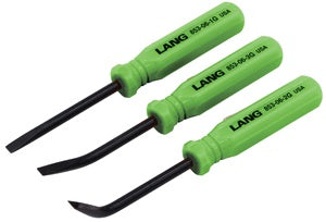 3 Piece 5" Green Pocket Prybar