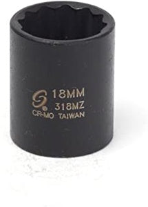 3/8 Drive 18MM 12 Point