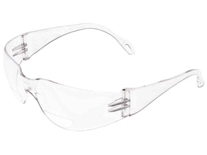 Encon Veratti 2000 Bifocal Safety Glasses, Clear lens, 1.0 to 3.0 Magnification