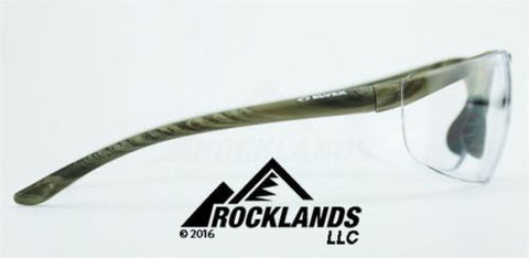 Image of Elvex Delta Plus Acer Series Safety/Tactical/Glasses Camo Frame All Lens Colors Ballistic Rated Z87.1