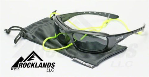 Image of Elvex GoSpecs Pro™ Anti Fog Safety Glasses Gray Ballistic Rated Lens Z87.1
