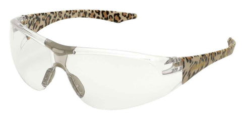 Image of Elvex Delta Plus Avion™ Safety/Shooting Glasses Clear Lens/Leopard Frame Women Z87.1