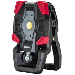 Coast CL40 3900 Lumen Rechargeable-Dual Power Clamp on Work Light