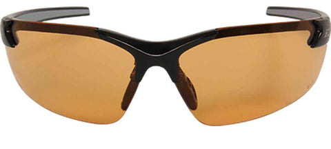 Image of Edge Eyewear Zorge G2 Safety/Sunglasses Glasses Amber/Black DZ114G2