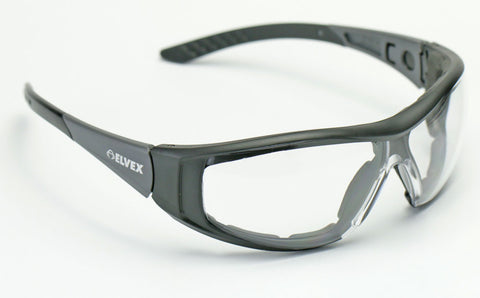 Image of Elvex Go Specs II G2 Safety/Shooting/Glasses/Goggles Clear & Grey Anti-Fog Lens