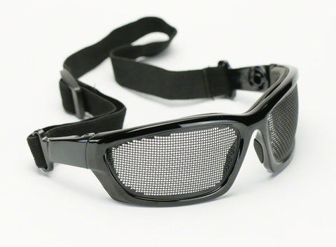 Image of Elvex Air Spec Fog Proof Safety/Sport Glasses Stainless Steel Mesh Z87.1