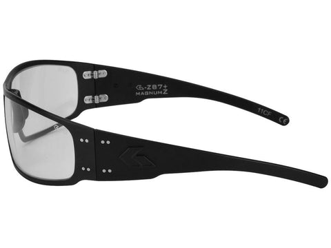 Image of Magnum Series Sunglasses Black Frame, Clear Lens