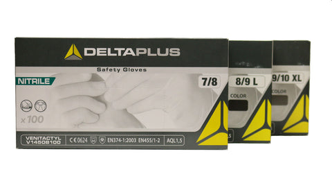 Image of Delta Plus Venitactyl Nitrile Disposable Gloves