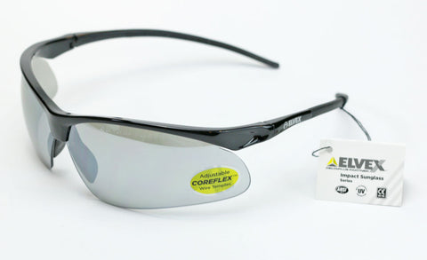 Image of Elvex Impact Series RSG501 Safety/Shooting/Sun Glasses Photo Chromic Lens Ballistic Rated Z87.1