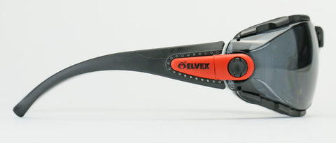 Image of Elvex GO Specs Bifocal Safety/Reading/Sun/Glasses Grey Anti-fog Lens, 1.5,2.0,2.5