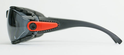 Image of Elvex GO Specs Bifocal Safety/Reading/Sun/Glasses Grey Anti-fog Lens, 1.5,2.0,2.5