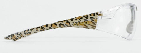 Image of Elvex Delta Plus Avion™ Safety/Shooting Glasses Clear Lens/Leopard Frame Women Z87.1