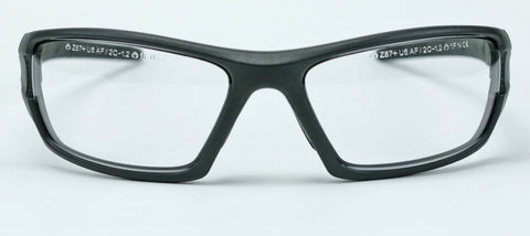 Image of Elvex Delta Plus RimFire Safety/Shooting/Tactical Glasses Clear Anti Fog Lens