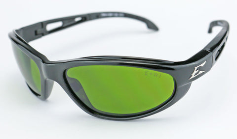 Image of Edge Eyewear Dakura Safety Glasses IR Green Shade Welding Lens