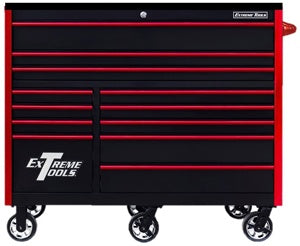 55" Black With Red Trim 12