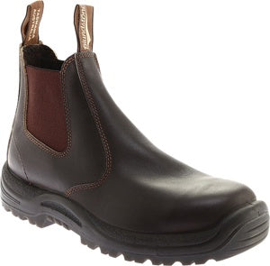 Brown Size 14 Elastic Side