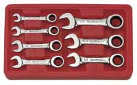 7 Piece SAE Stubby Combination