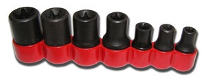 7 Pc. Inverted Torx Socket Set