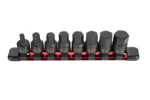 8 Pc 3/8" Dr. SAE Stubby