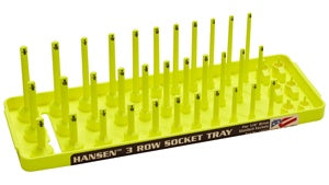 HV Yellow 1/4" Dr. SAE 3 Row