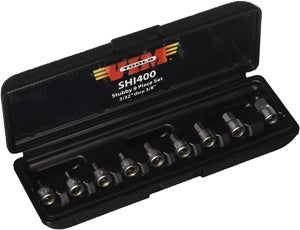 9 Piece Stubby Hex Bit Set