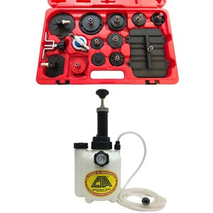 Brake Bleeder Tank & Adapter - 1