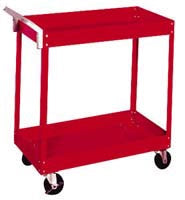 Economy Red Service Cart