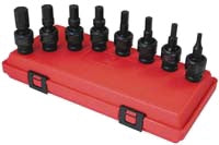 8 Piece 1/2 Drive SAE Universl
