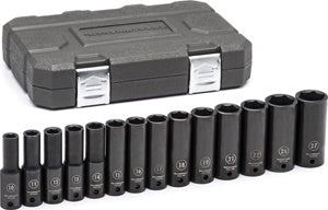 14 Pc. 1/2" 6 pt Metric Deep