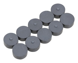 10 Piece 1/2" Ceramic Disc
