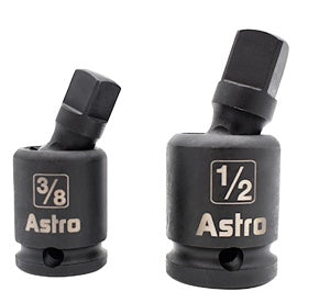 Astro Pneumatic 3/8" & 1/2" Pinless Universal Joint Impact Adapters