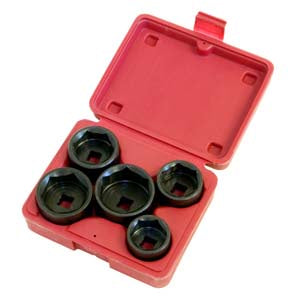 Lisle 5 PC. FILTER SOCKET SET