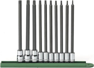 10 Piece Long Torx Set(T8-T50)