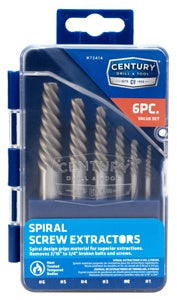 6 Piece Spiral Flute Screw